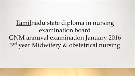 BOARD OF EXAMINATION DGNM REGULAR EXAMINATION .